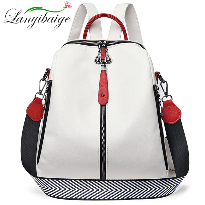 Fashion Backpack Women - Fashion Backpack Women Soft Leather Backpack