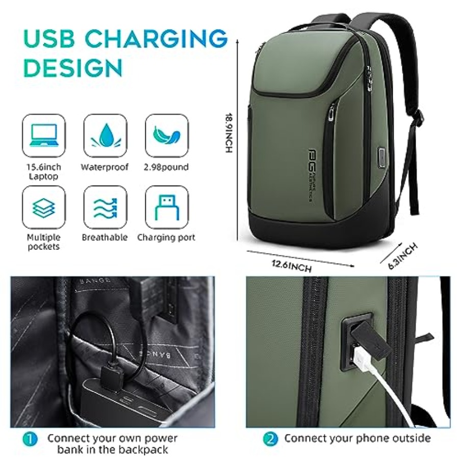 Business Smart Backpack Waterp - Laptop Backpack 15.6 review and price