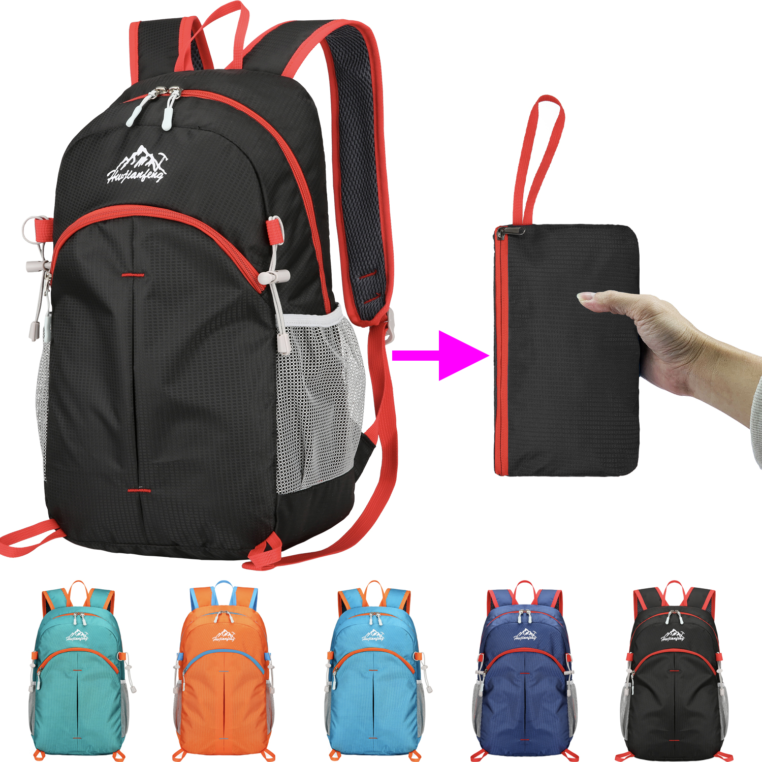 18L Portable Foldable Backpack - Foldable Backpack Small review and price
