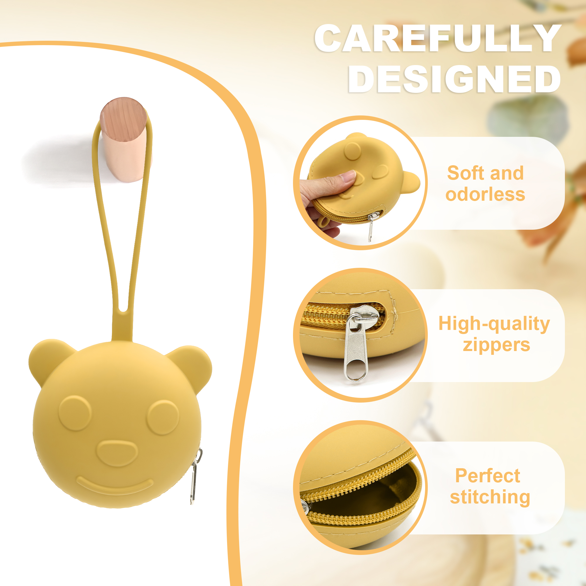 Portable silicone pacifier bag - Backpack Diaper Bag review and price