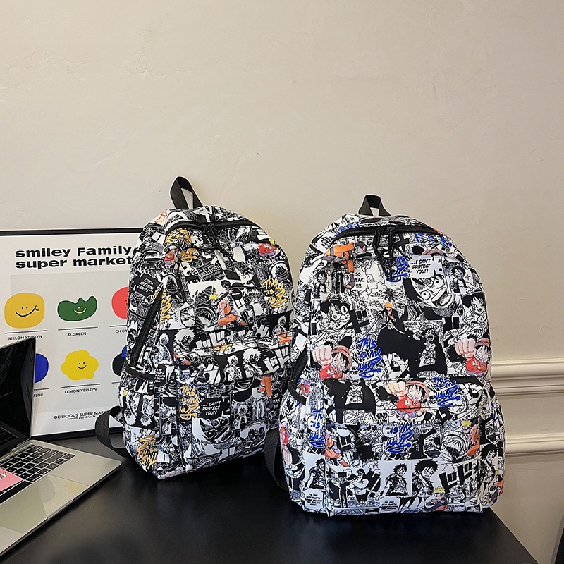 Trendy One Piece Luffy Anime B - School Backpack Teen review and price