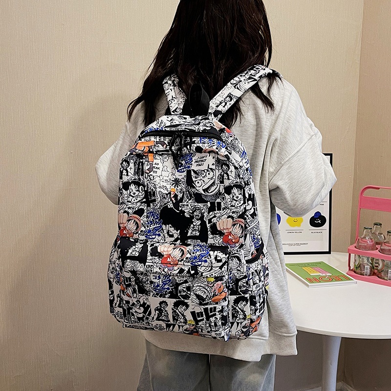 Trendy One Piece Luffy Anime B - School Backpack Teen review and price