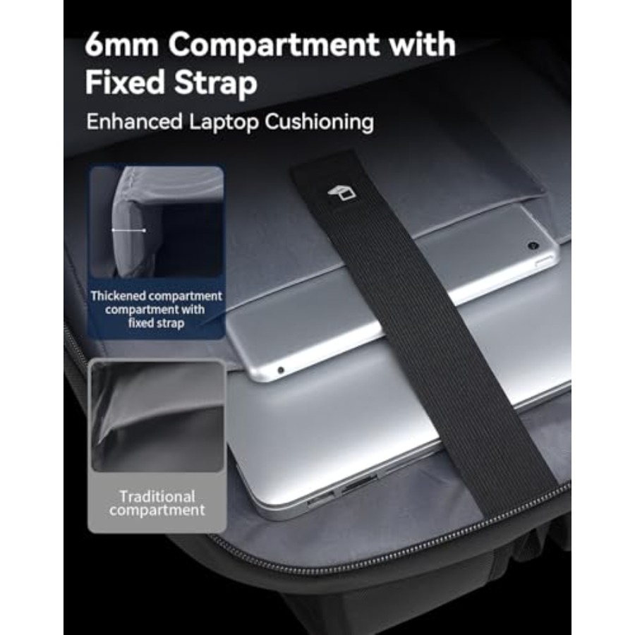 17.3'' Laptop Backpack for Men - Travel Backpack Anti Theft review and price