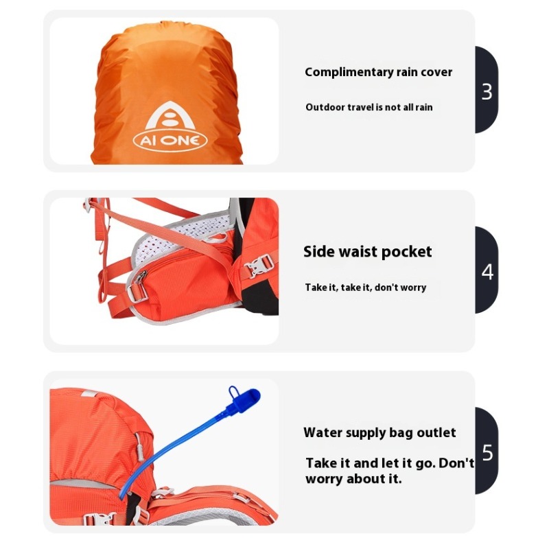 40L Mountain Backpacks Tourist - Rucksack Military Style review and price