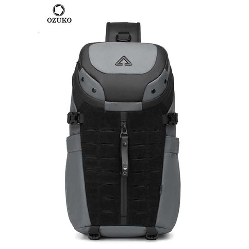 Ozuko Chest Bag Cross bag men  - Travel Backpack Anti Theft review and price