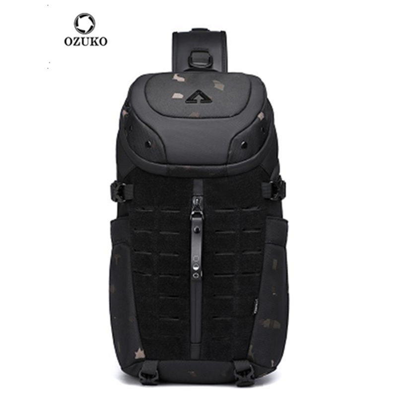 Ozuko Chest Bag Cross bag men  - Travel Backpack Anti Theft review and price