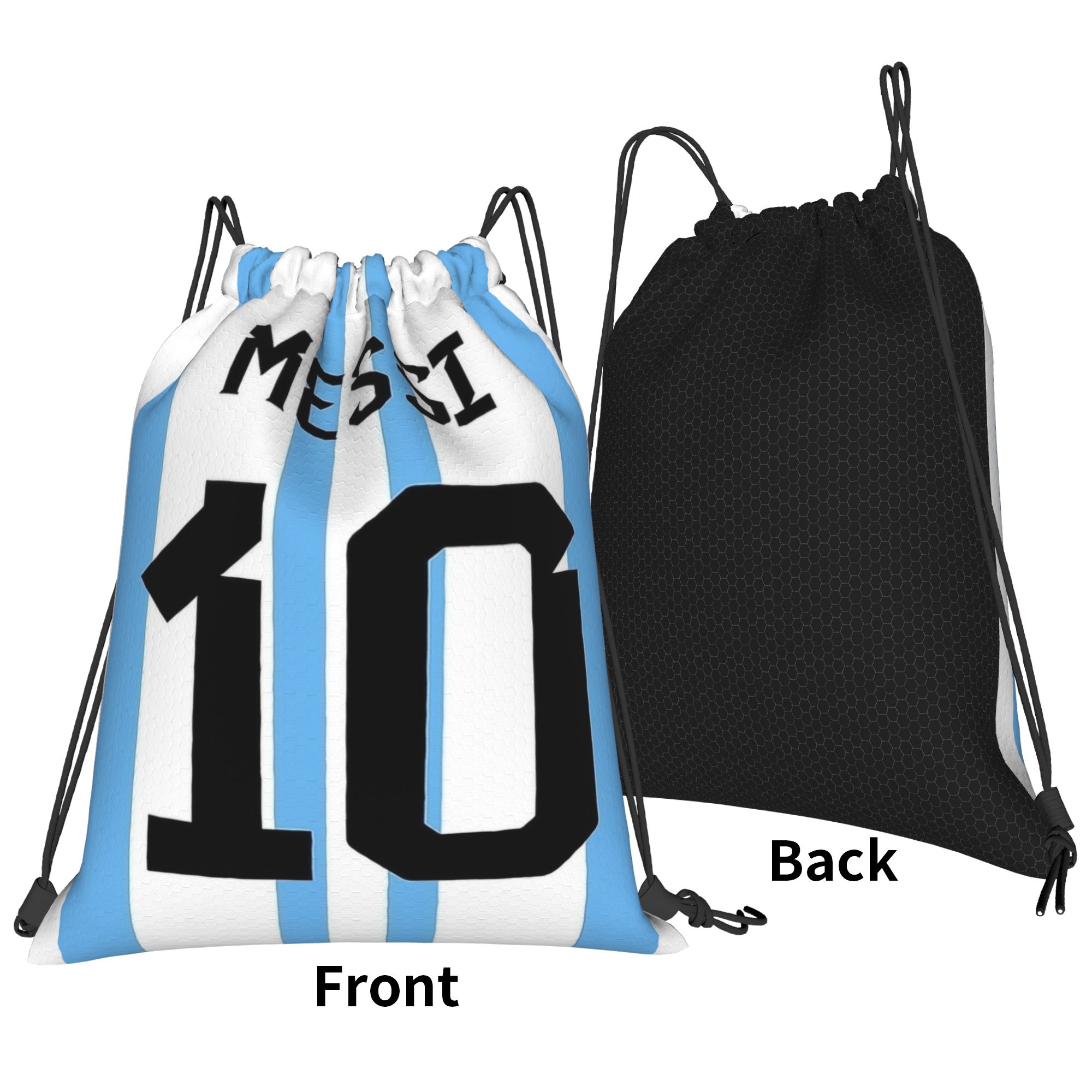 Messis 10 Soccer Football Draw - Drawstring Gym Bag review and price