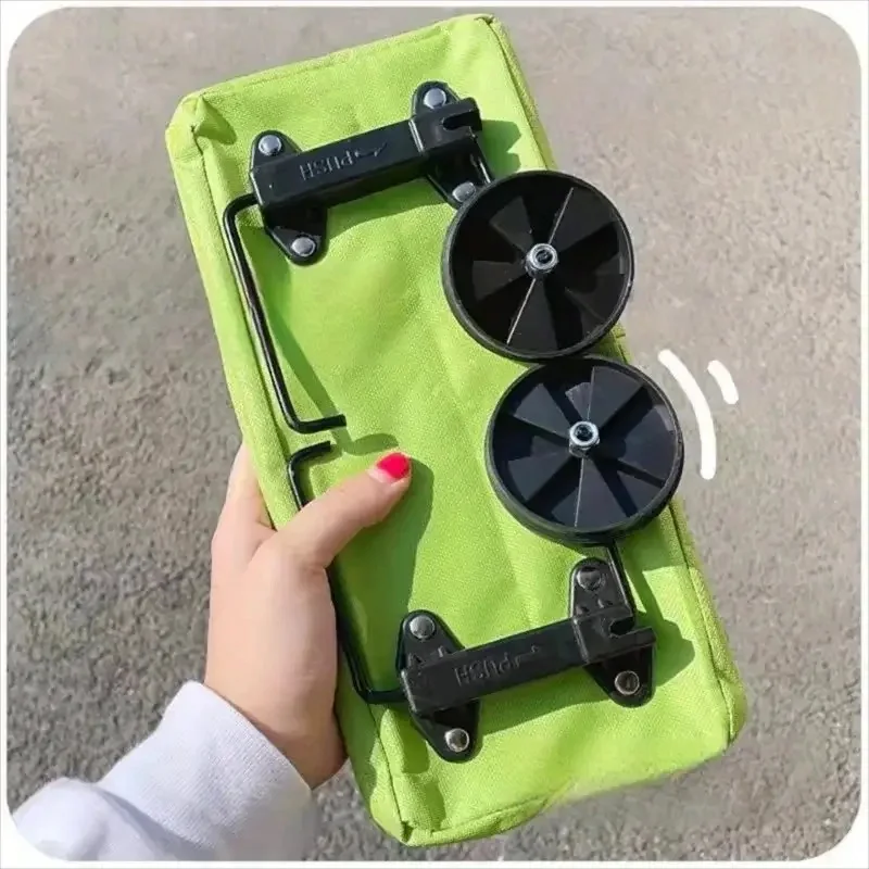 1pc Portable Shopping Cart wit - Foldable Backpack Small review and price