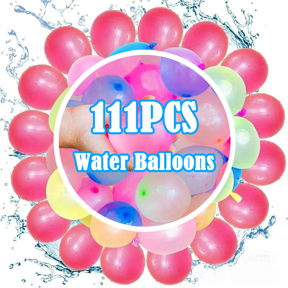 111pcs/bag Water Balloons Rapi - Hydration Pack Outdoor review and price
