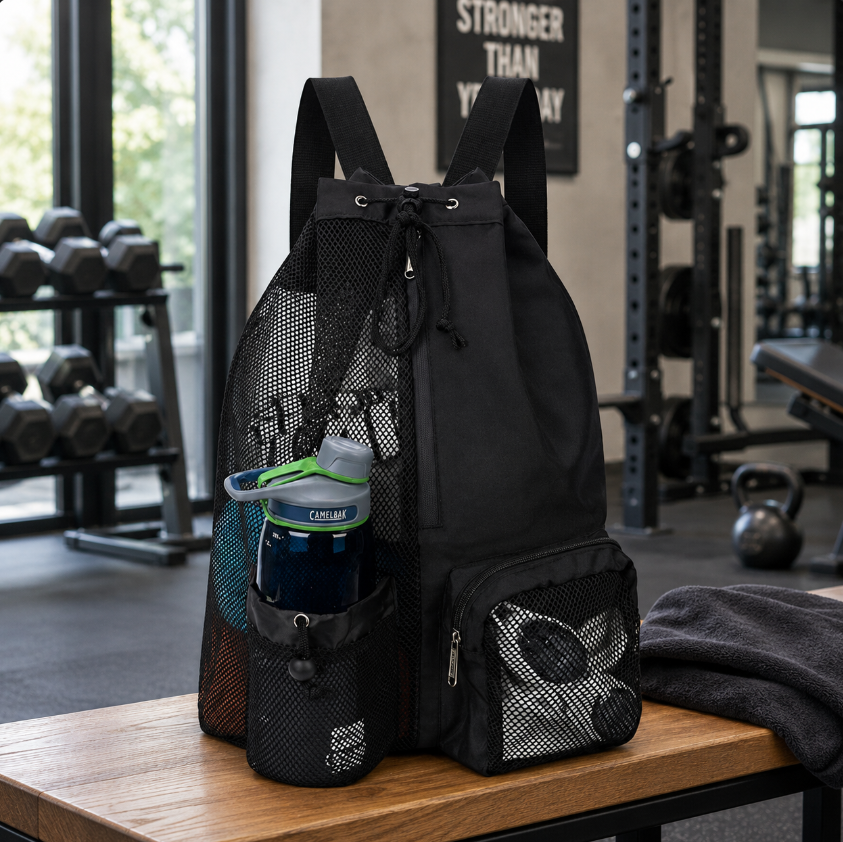 Drawstring Beach Storage Bag M - Drawstring Gym Bag review and price