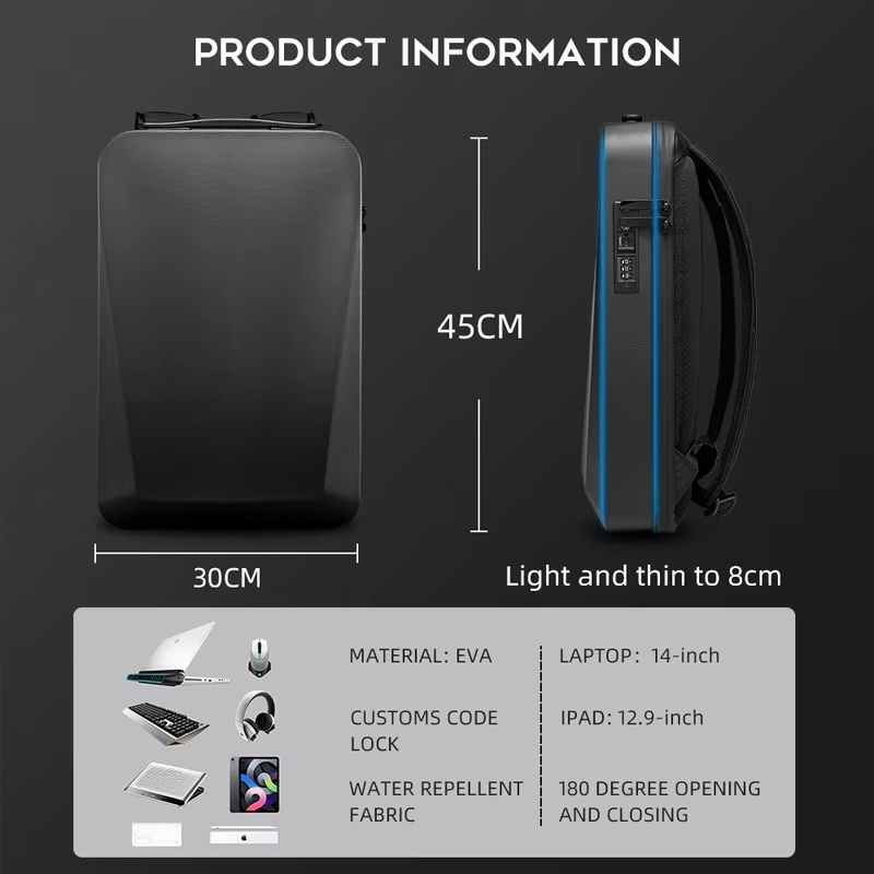 BANGE NEW Shell Design Anti-Th - Laptop Backpack 15.6 review and price