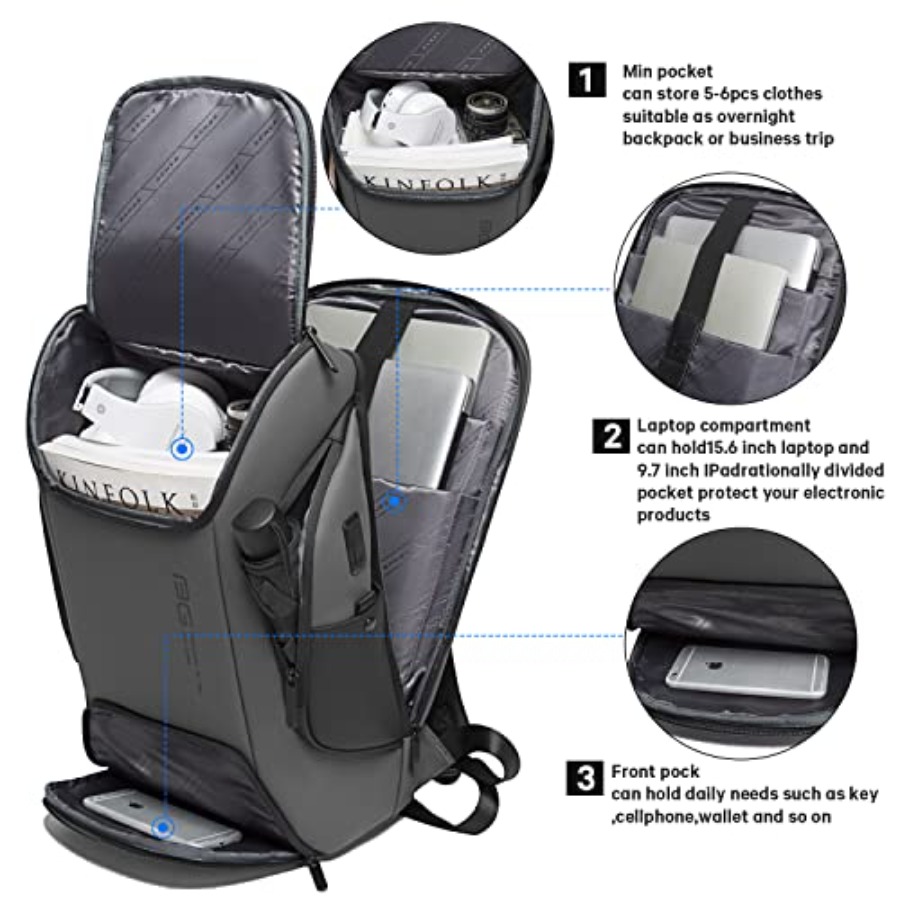 Business Laptop Smart backpack - Laptop Backpack 15.6 review and price