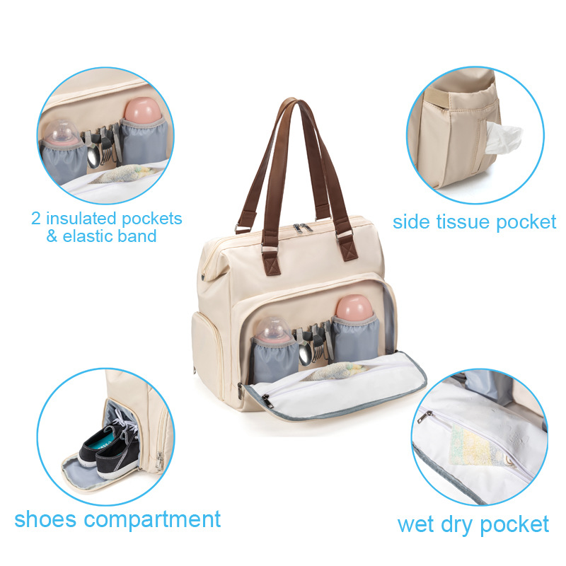 3pcs/set Baby Diaper Bag Baby  - Backpack Insert Organizer review and price
