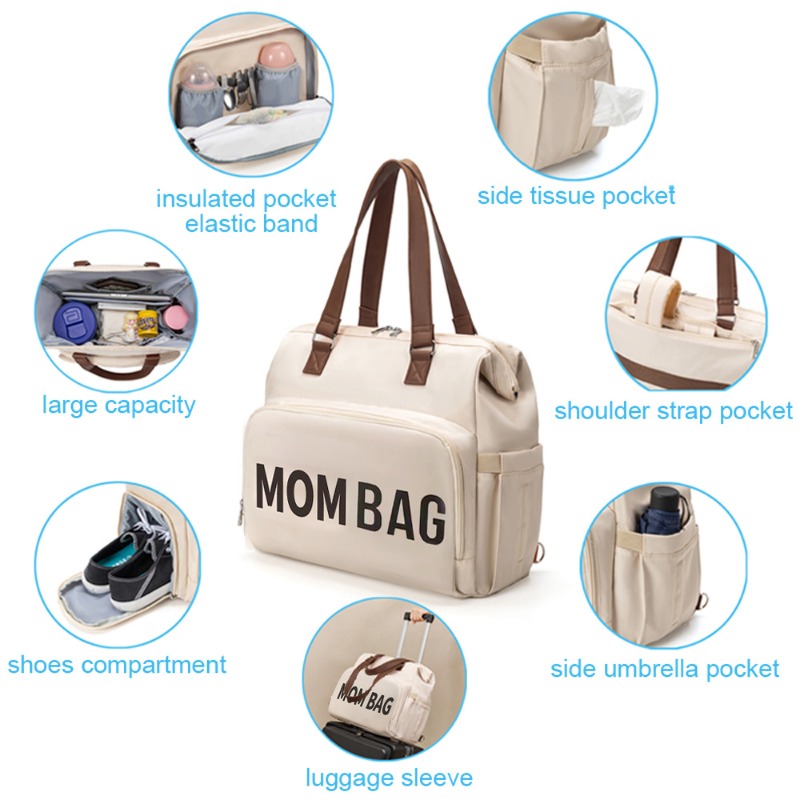 3pcs/set Baby Diaper Bag Baby  - Backpack Insert Organizer review and price
