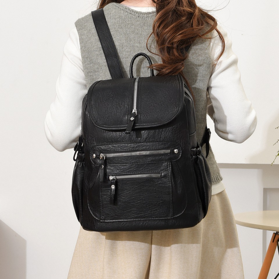 Ladies Bookbag Rucksack Women  - Leather Backpack Vintage review and price