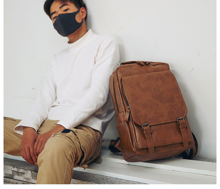Custom Logo Pu Backpack For Me - Business Backpack Brief review and price