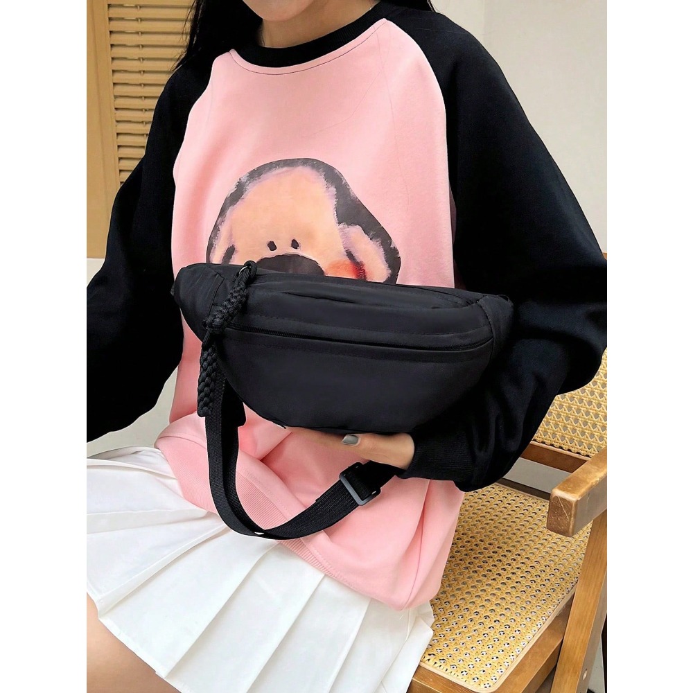 Large Capacity Nylon Chest Bag - Sling Backpack Shoulder review and price