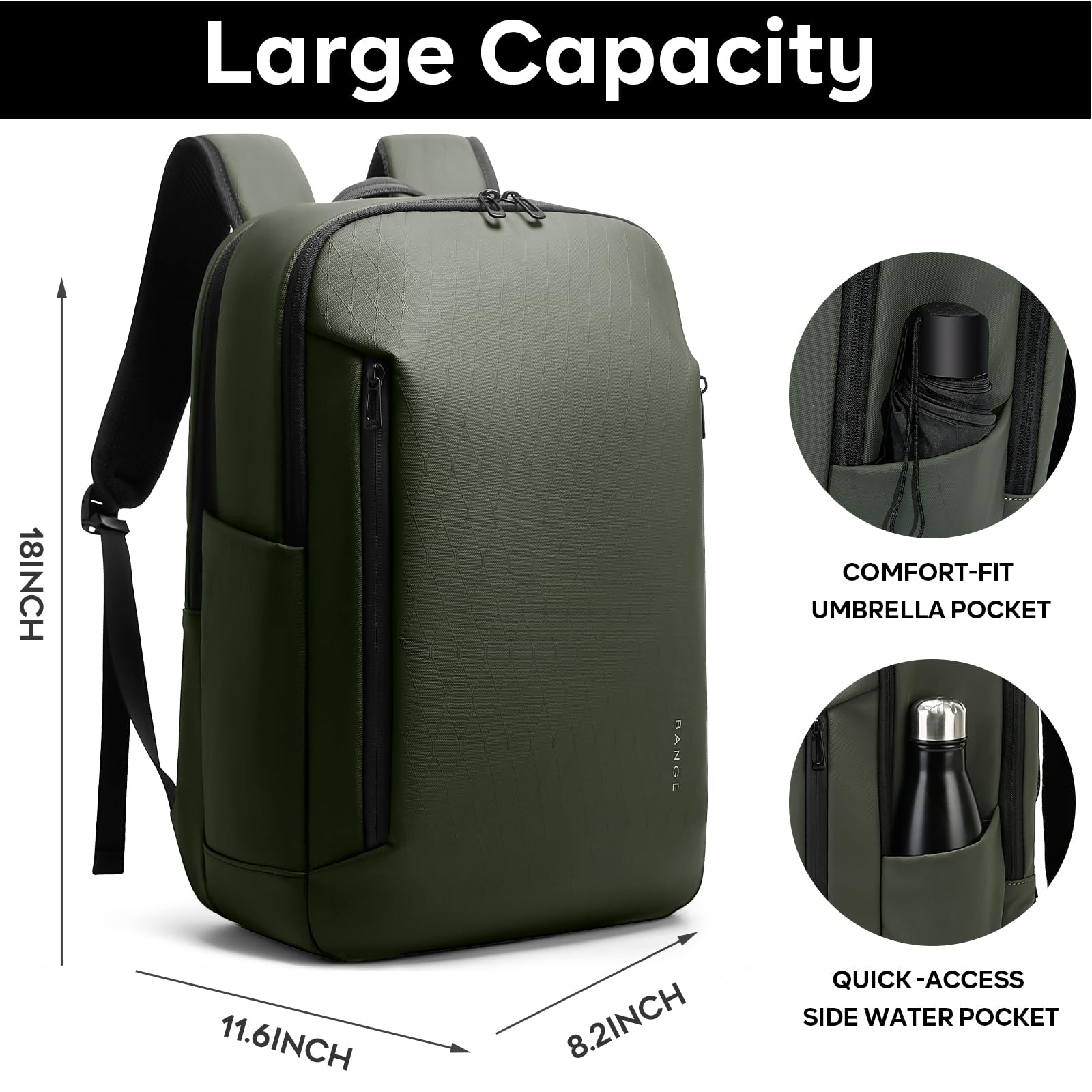 BANGE Fashion Simple Design Wo - Laptop Backpack 15.6 review and price
