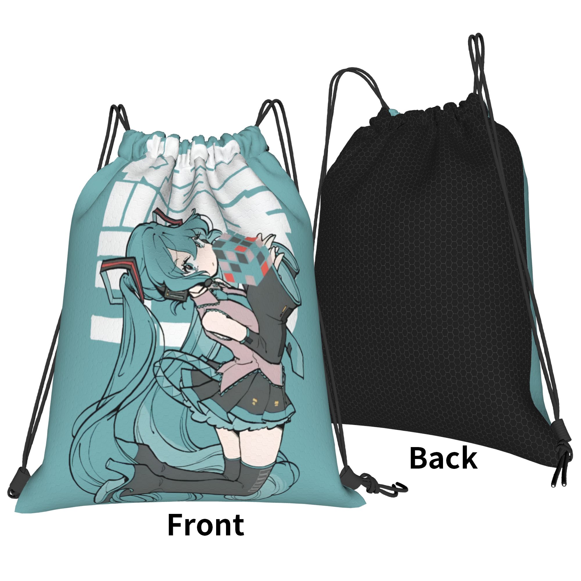 Custom H-Hatsunes Drawstring B - Drawstring Gym Bag review and price