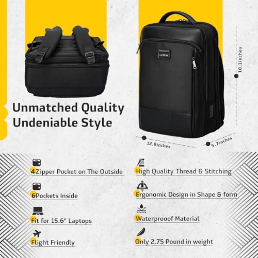 Laptop Business Backpack for M - Laptop Backpack 15.6 review and price