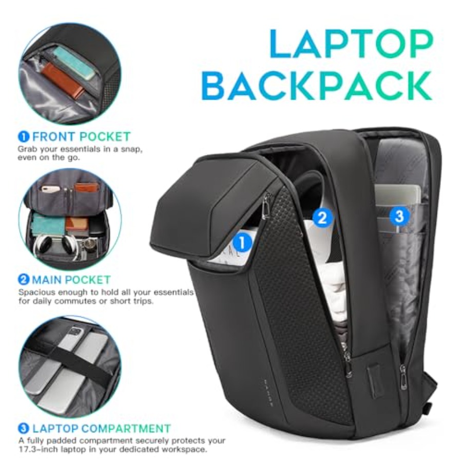 Smart Business Laptop Backpack - Laptop Backpack 15.6 review and price