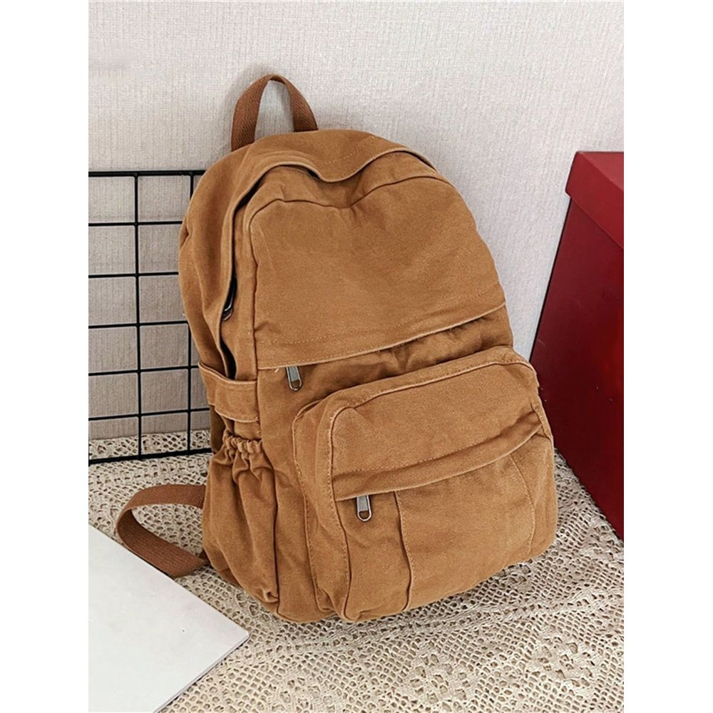 Fashionable Canvas Backpack Fo - School Backpack Teen review and price