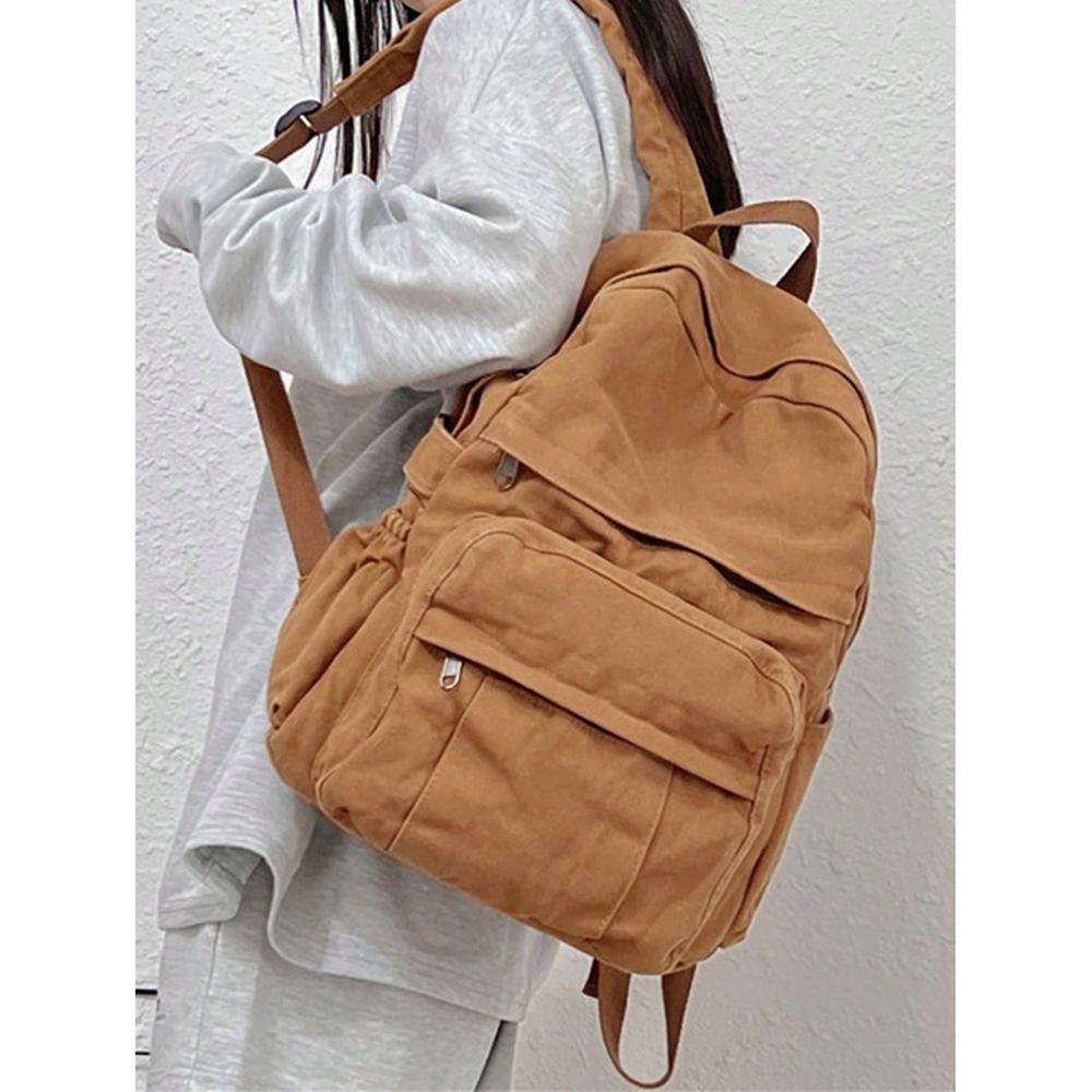 Fashionable Canvas Backpack Fo - School Backpack Teen review and price