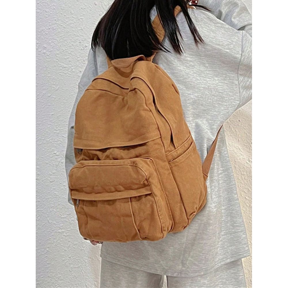 Fashionable Canvas Backpack Fo - School Backpack Teen review and price