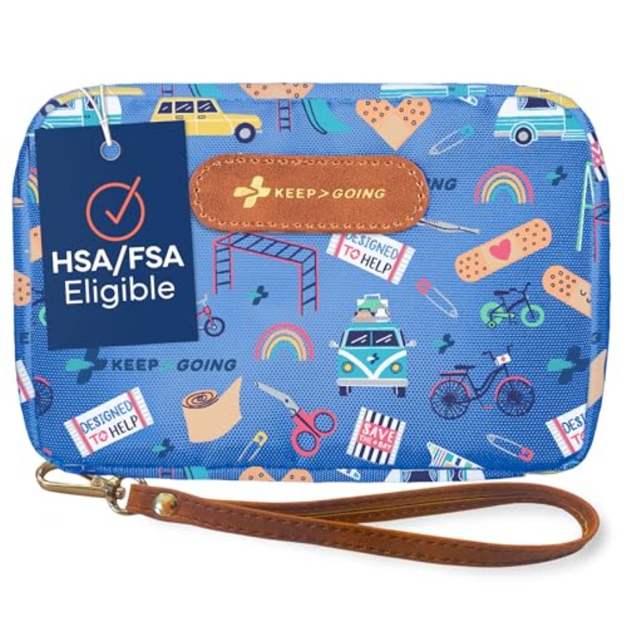 KeepGoing Travel First Aid Kit - Mini Backpack Purse review and price