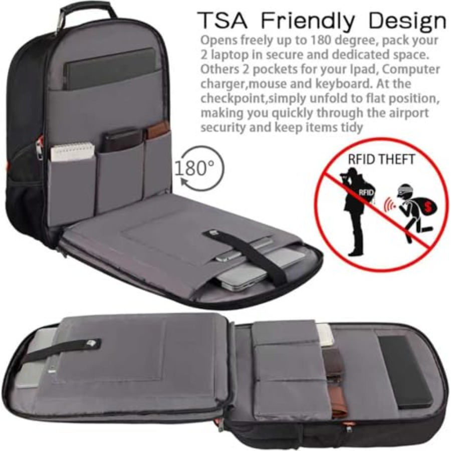 Travel Laptop Backpack, Extra  - Travel Backpack Anti Theft review and price