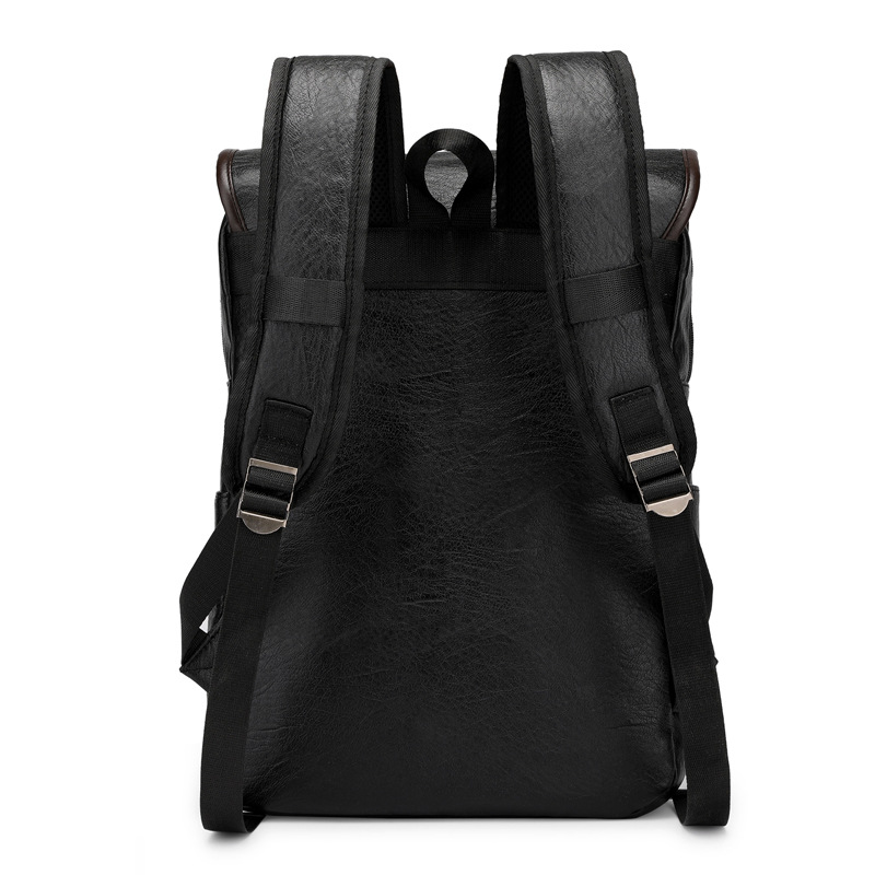 Vintage Leather Laptop Backpac - Business Backpack Brief review and price