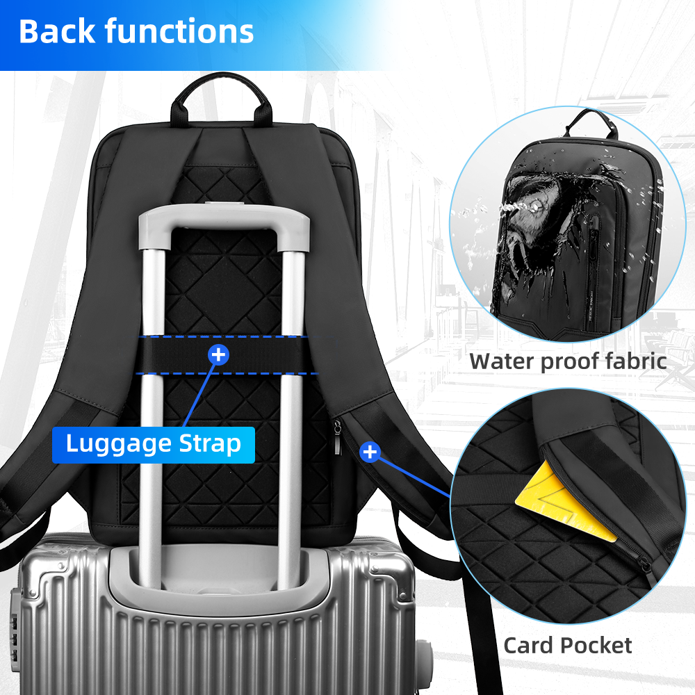 HK Slim Business Backpack for  - Laptop Backpack 15.6 review and price