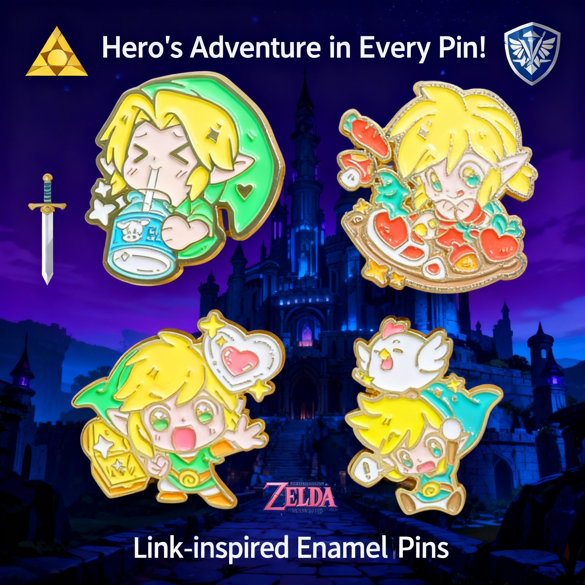 Adventure Game Badges Enamel P - Fashion Backpack Women review and price