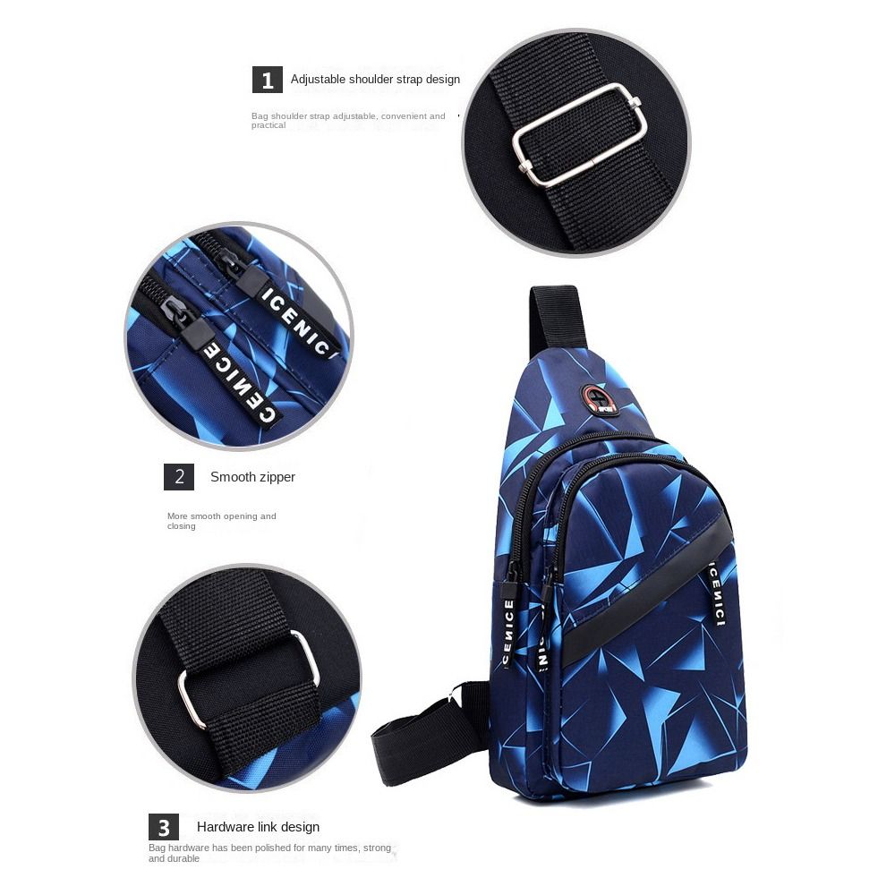 Fashion 2-Layer Chest bag Trav - Sling Backpack Shoulder review and price