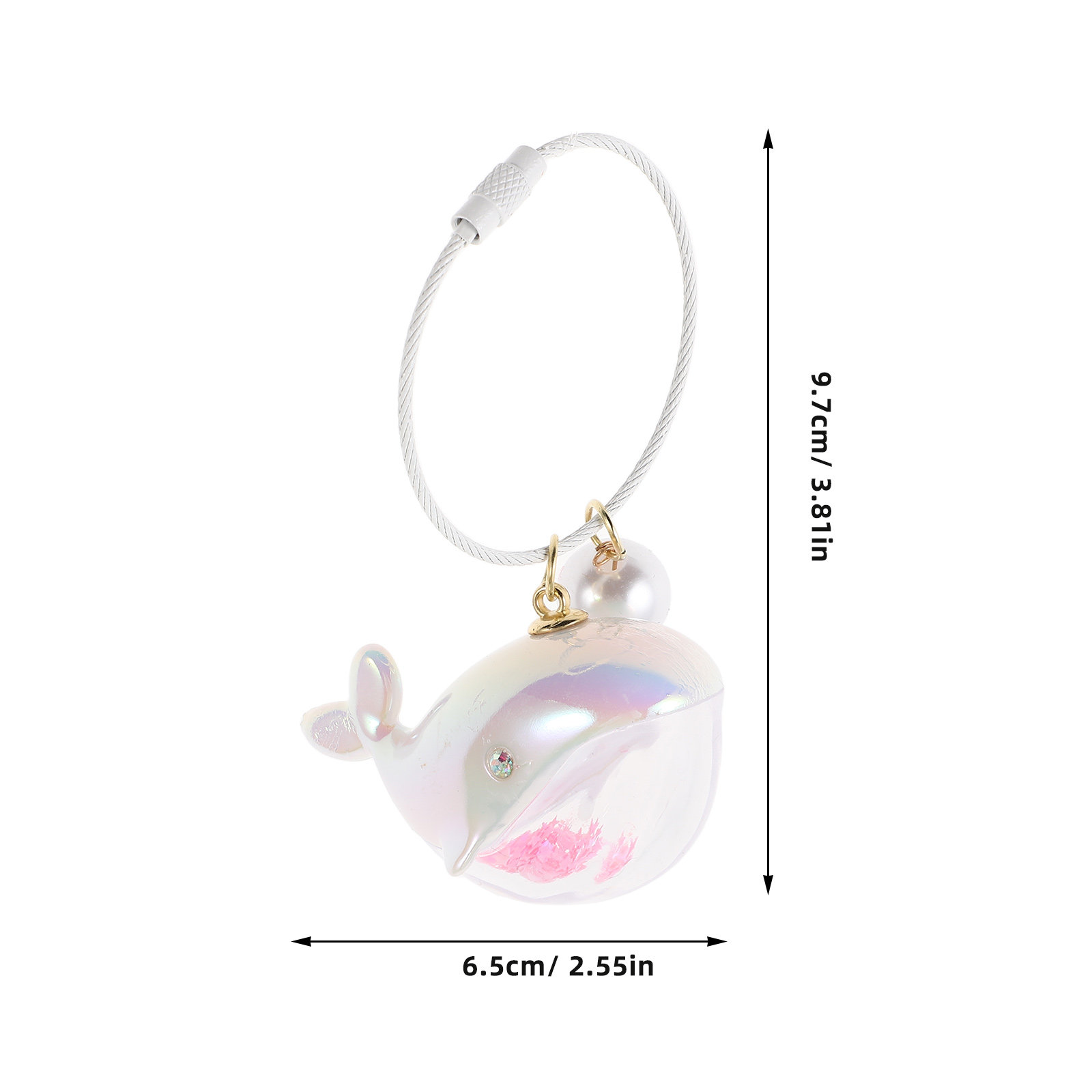 Adorable Whale Keychain Charm  - Mini Backpack Purse review and price