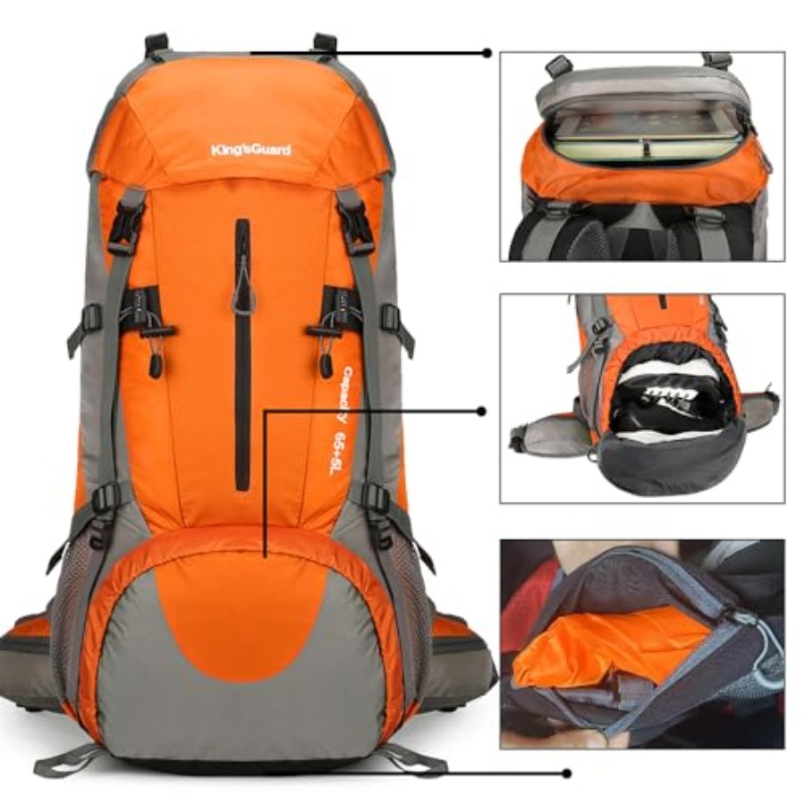 70L Hiking Backpack with Rain  - Hiking Backpack Waterproof review and price