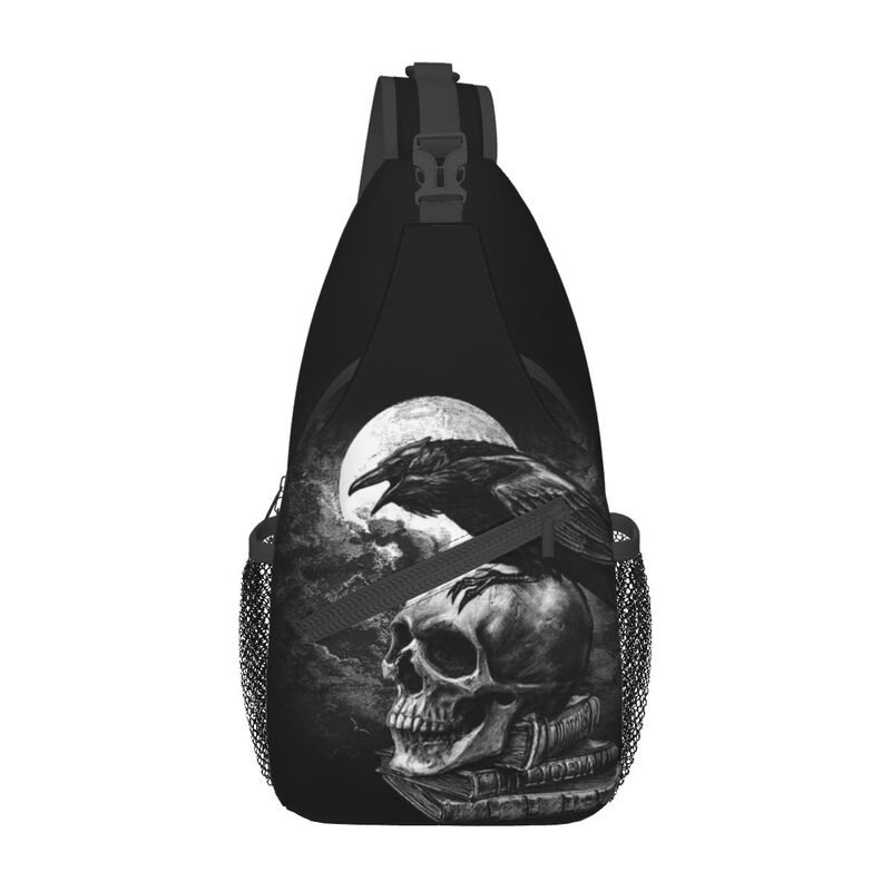 Crow The Skull Sling Crossbody - Sling Backpack Shoulder review and price