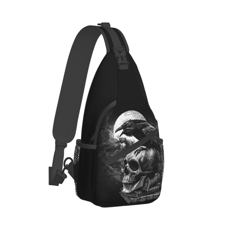 Crow The Skull Sling Crossbody - Sling Backpack Shoulder review and price