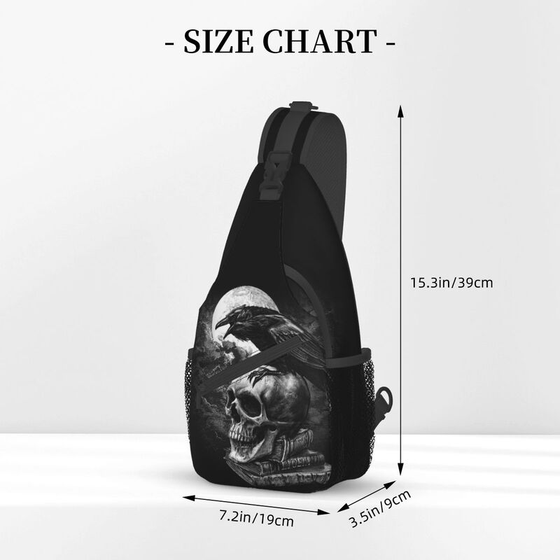 Crow The Skull Sling Crossbody - Sling Backpack Shoulder review and price