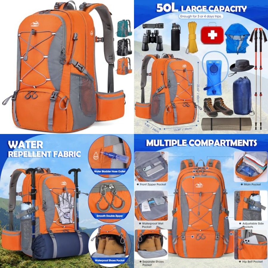 50L Hiking Backpack Waterproof - Hiking Backpack Waterproof review and price