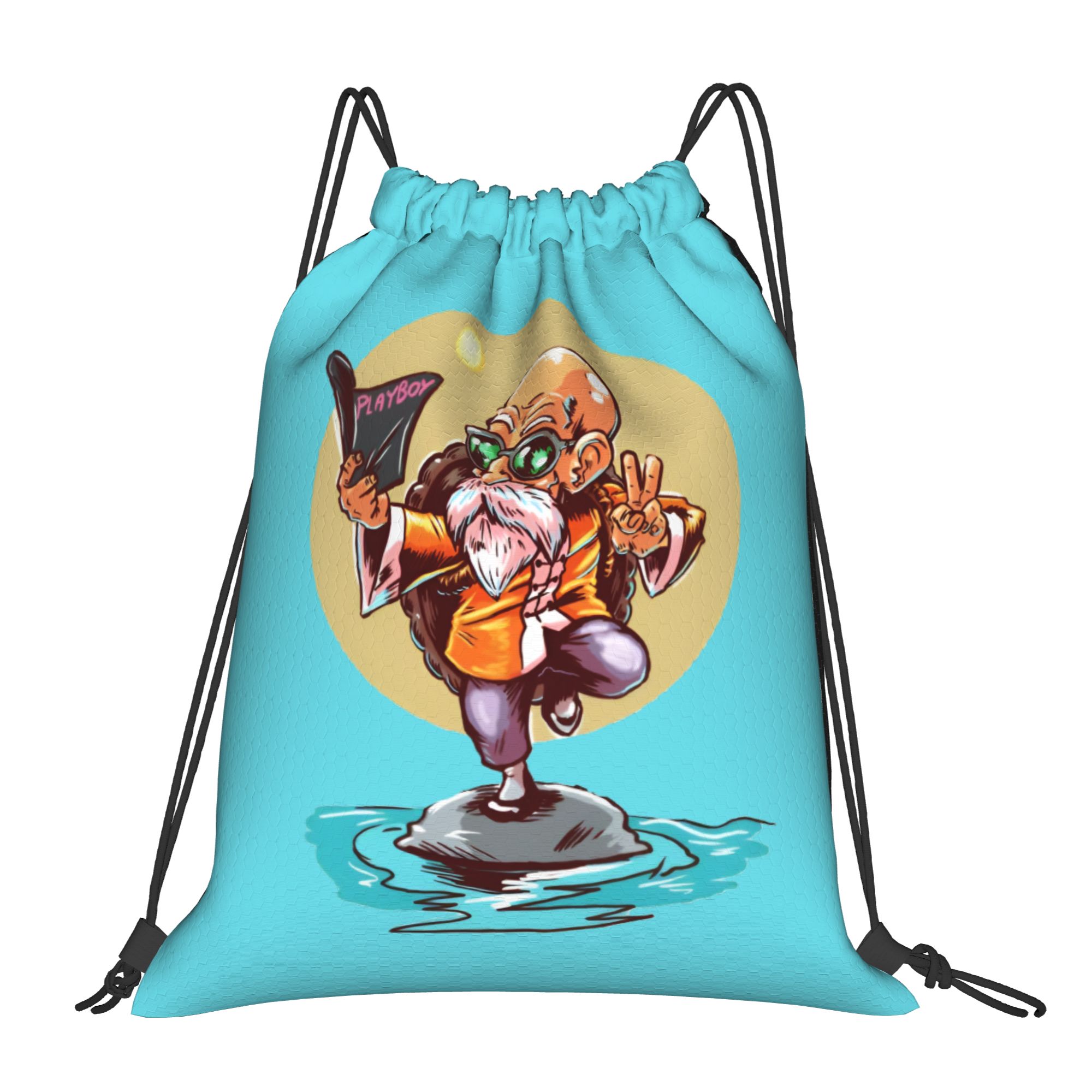 Custom Masters Roshis Drawstri - Drawstring Gym Bag review and price