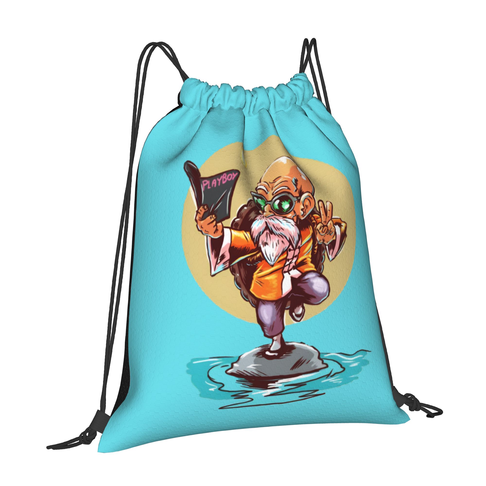 Custom Masters Roshis Drawstri - Drawstring Gym Bag review and price