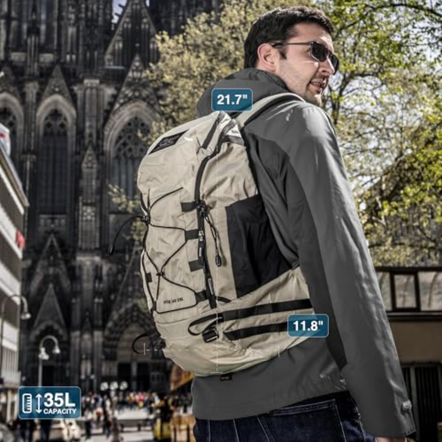 35L Hiking Backpack, Lightweig - Rain Cover Backpack review and price