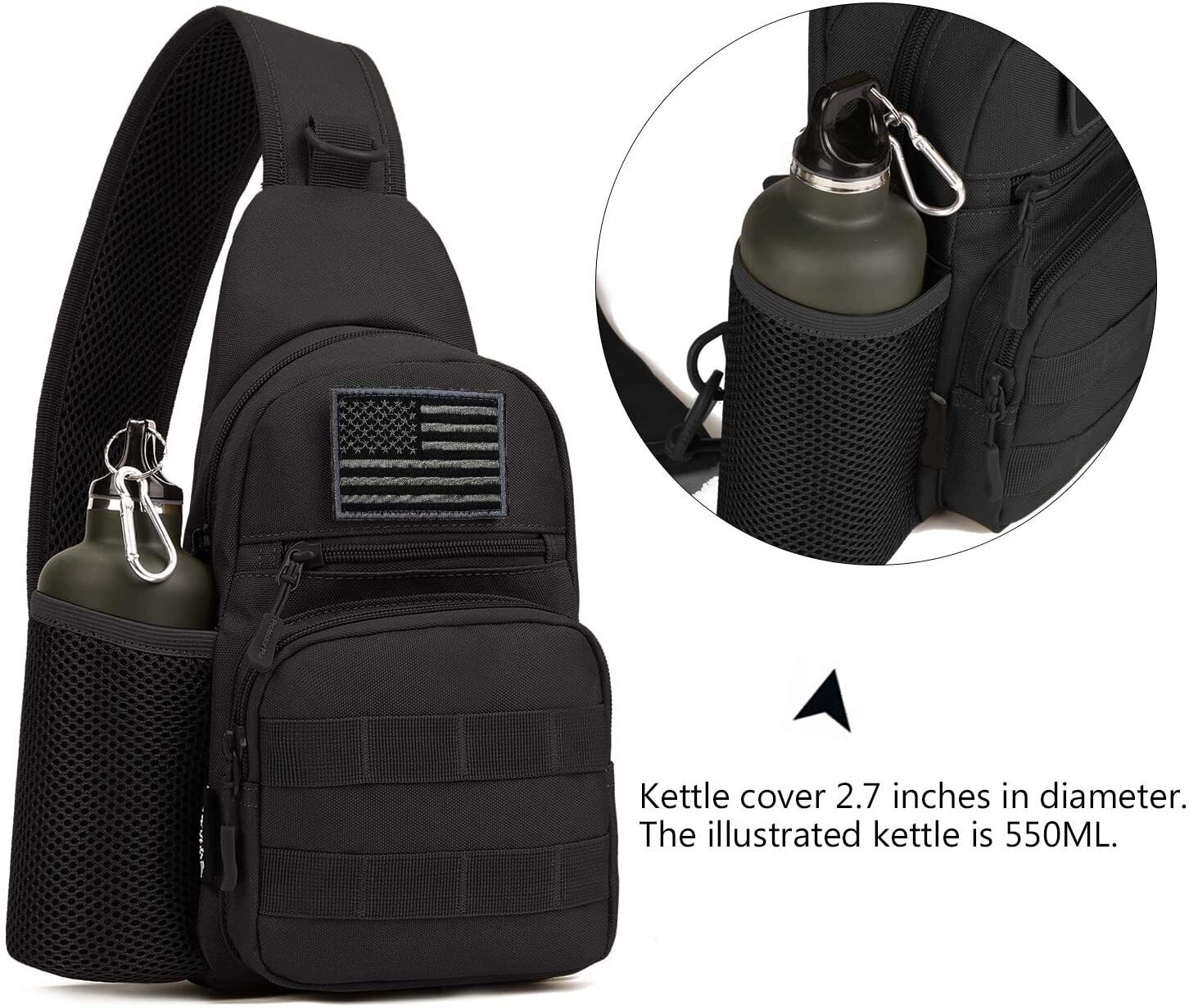 Tactical Sling Crossbody Backp - Sling Backpack Shoulder review and price